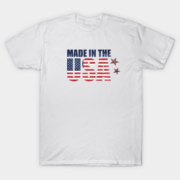 MADE IN THE USA Usa TShirt TeePublic